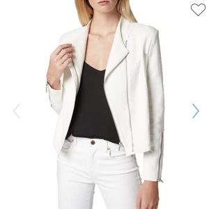 Blank NYC Mesh Detail Crepe Jacket